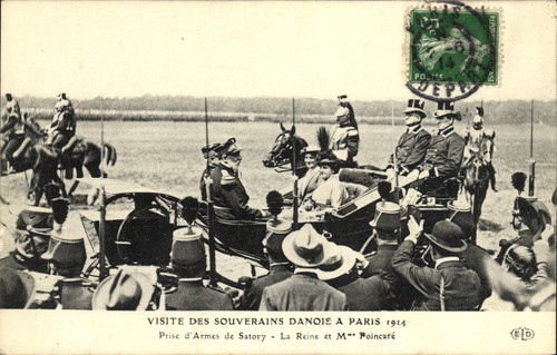 Visite des souverains danois - souverains,