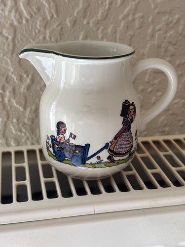 Ancien pot lait villeroy - pot,