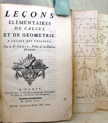 Livre ancien 1754 torné - ancien,