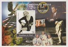 Timbres sur Marylin Monroe -