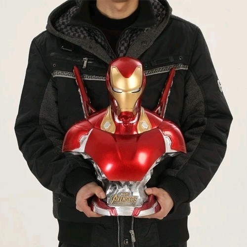 Figurine iron man buste - man,