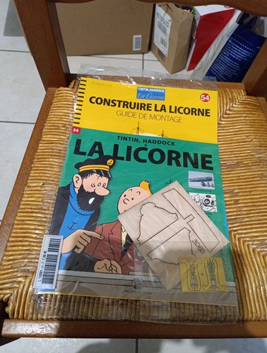Tintin licorne maquette - la,