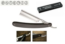 Boker : 140547 Rasoir À Main Libre 6/8" Échelle En Nacre - Chêne Et Nacre