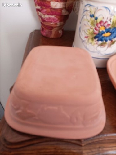Cocotte terre cuite etat - cocotte, neuf