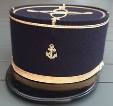 Beau Képi brodé Adjudant 3°/ 8° RPIMa Parachutiste Troupes de Marine TDM PARA