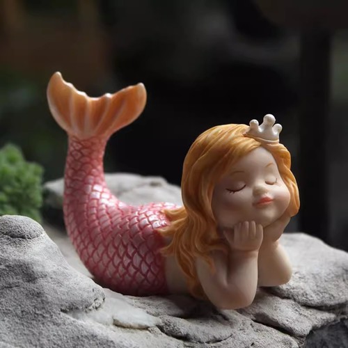 Décor sirène résine