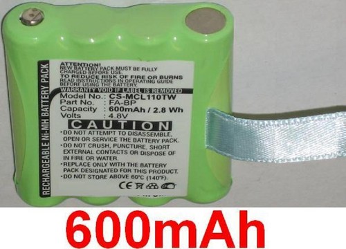 Battery 600mah type bp - 600mah, fa-bp