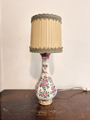Ancien lampe porcelaine - ancien,