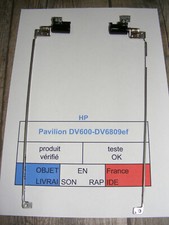Les 2 charnières pour HP