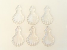 Lot de 7 pampilles en cristal