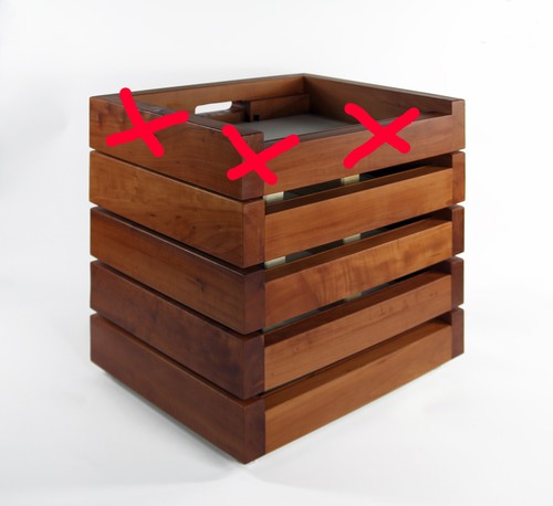 Sans platine massive - sans, zarge