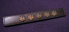 Ancienne épée de samouraï KOZUKA écusson de paulownia japonais EDO Katana...