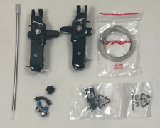 NEW TRP TTV Aero Time Trial Tri Bikes Brake CNC Alu Alloy Pads w. Long Flex Pipe