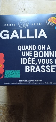 Kit brassage gallia biere - kit, de