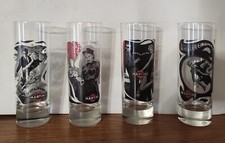 rare advertising glass MARTINI 4 models "La vita baby" sold piece by piece