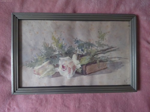 Tableau peinture aquarelle - tableau,