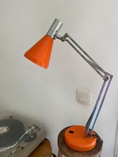 Lampe FASE vintage 70s orange