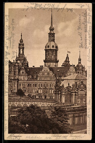 Dresde château chenil - dresde,, et