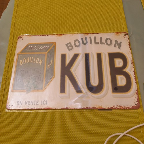 Publicite multicolore bouillon - publicite,
