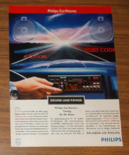 Rare advertising philips - philips, turbo