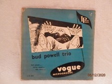 BUD POWELL TRIO LP10" 33tours