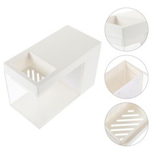 Acrylique Betta Tank Tank Small Tank Aquarium Mini Table Décoration de table