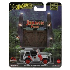 HOT WHEELS POP CULTURE JURASSIC PARK '92 JEEP WRANGLER SAHARA JBL59