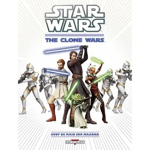 Star wars the clone - star,