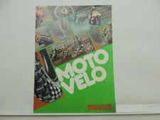 Vintage Moto Velo Pirelli Catalog Motorcycle Tire Motocross Trial L6642