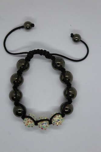 Bracelet shamballa perles - ;,