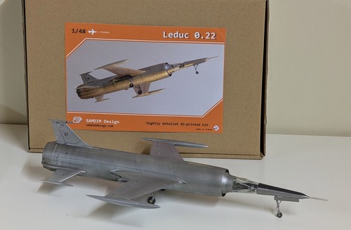Leduc 48 scale model - scale,