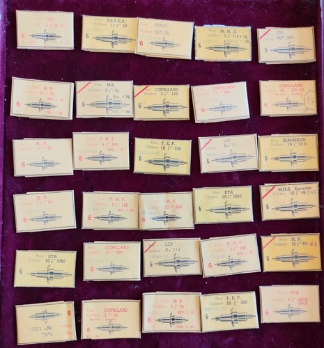 Lot fournitures horlogerie - lot,