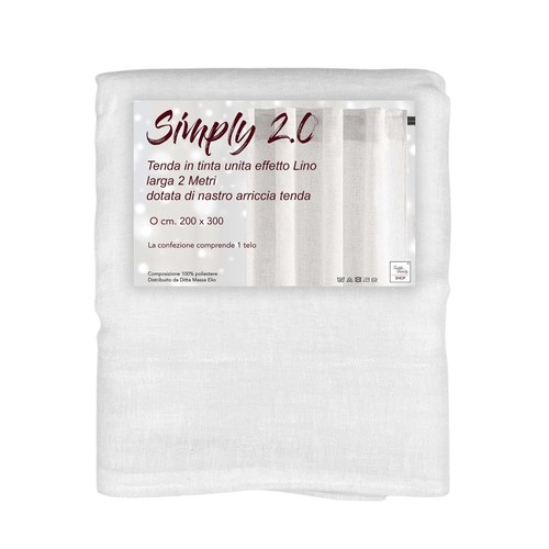 Simply rideau blanc - simply,
