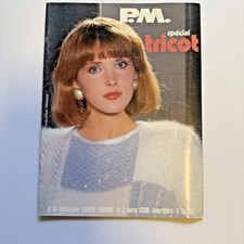 P.M. Spécial Tricot, Knitting Magazine, French Edition, 1987