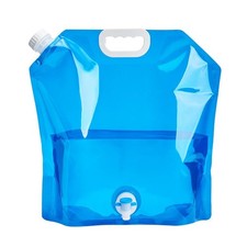 Bidon à eau pliable 5 L- Avec robinet deau potable avec poignée de transport ...