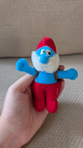 Mini peluche grand - peluche, schtroumpf