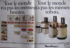 MOULINEX ROBOT ADVERTISING TAILORED TO YOUR NEEDS