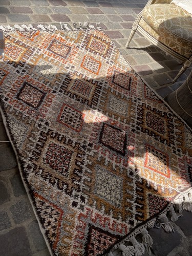 Ancien tapis vintage - tapis, 1970