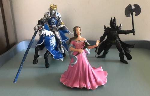 Lot figurines papo - de,