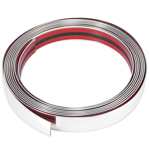 5mx30mm pvc chrome argenté - pvc,
