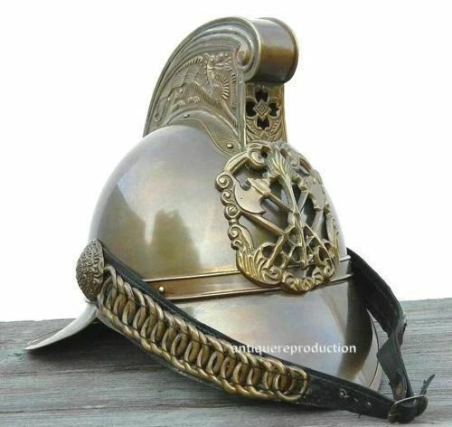 Casque pompier britannique - casque, de