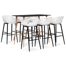 Ensemble de Bar 7 pcs Blanc
