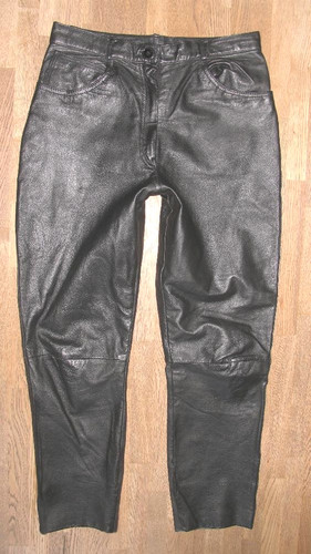 Pantalon cuir pour femme en - en,