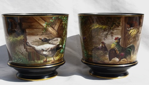 Paire cache pot en - paire, cache-pot