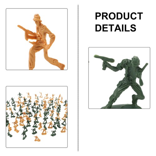 Figurine plastique soldats - figurine, en