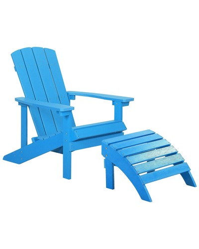 Beliani fauteuil bas jardin - beliani,