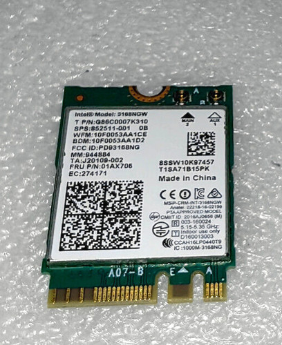 Carte wifi intel - wifi,