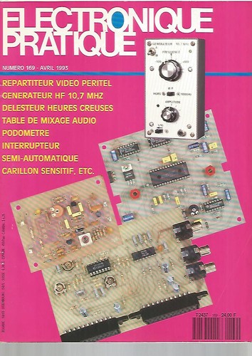 Electronique pratique 169 - electronique, n°169