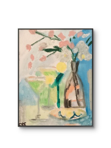 Bright martini pink flowers - martini,