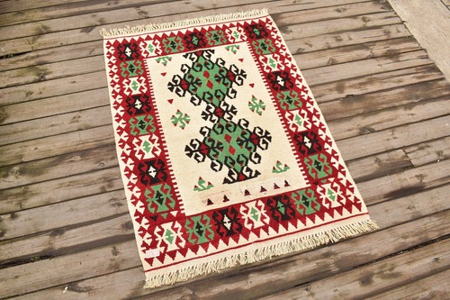 Tapis turc kilim - , 31''x42''